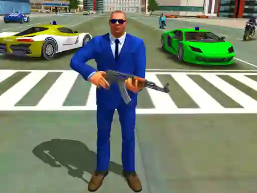 Xogo Police Crime City: Simulator Police Car Driving en liña