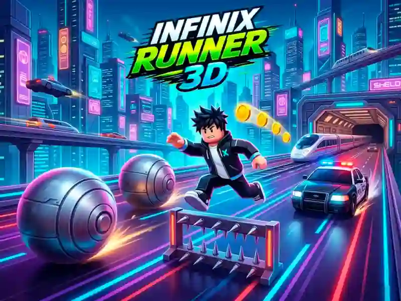 Xogo Infinix Runner 3D en liña