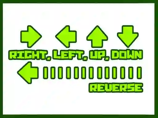 Xogo Right Left Up Down Reverse en liña