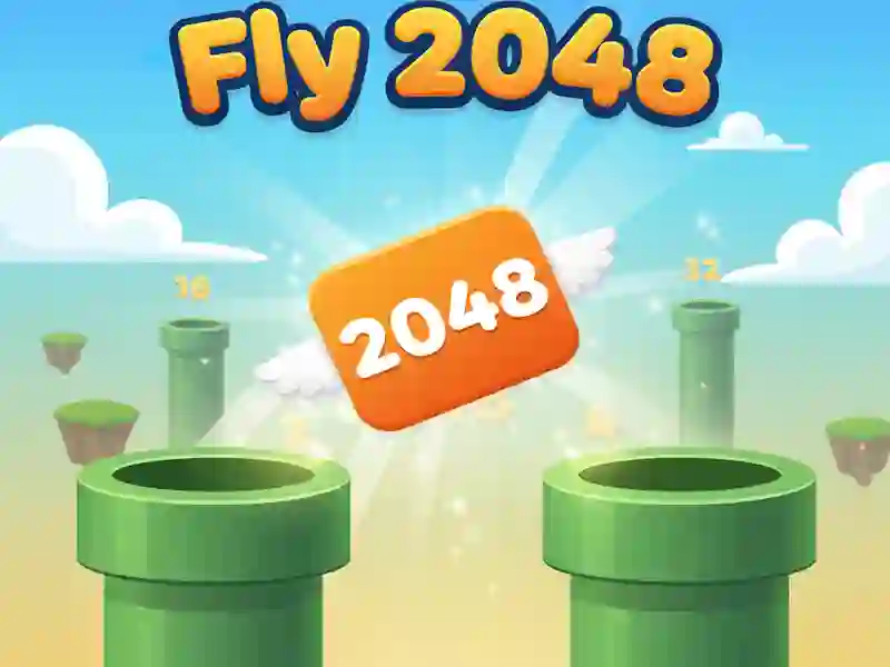 Xogo Fly 2048 en liña