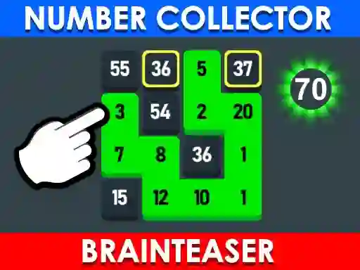 Xogo Number Collector: Brainteaser en liña