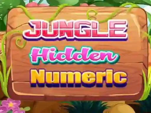 Xogo Jungle Hidden Numeric en liña