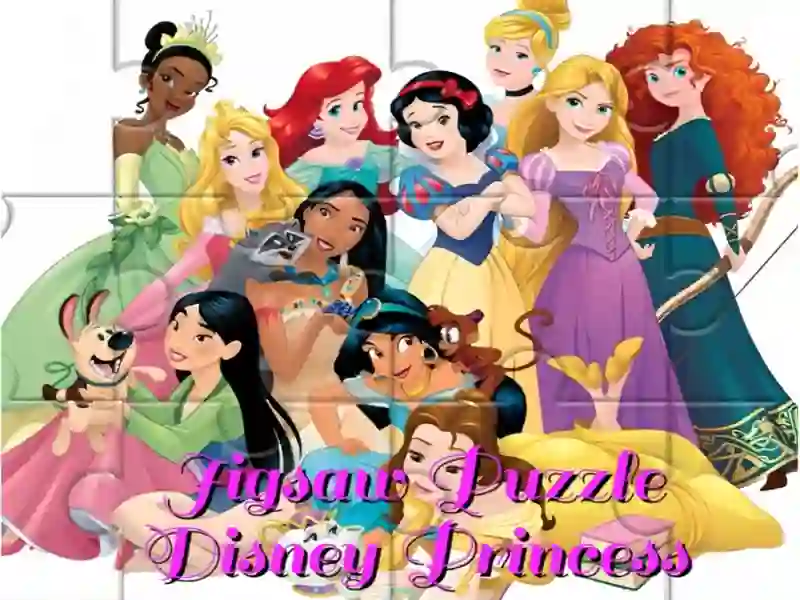 Xogo Jigsaw Puzzle: Disney Princess en liña