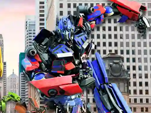 Xogo Transformers Jigsaw Puzzle Collection en liña