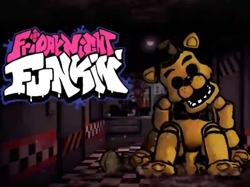 Xogo FNF vs FNAF Gold en liña