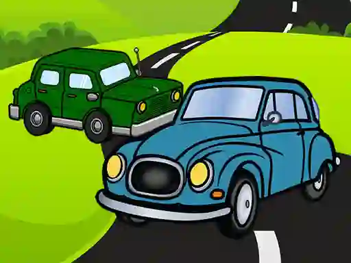 Xogo Cartoon Car Jigsaw en liña