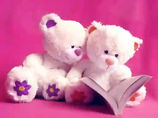 Xogo Cute Teddy Bears Slide en liña