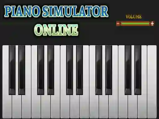 Xogo Piano simulator online en liña
