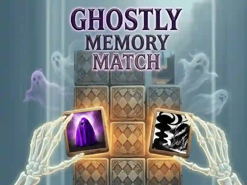 Xogo Ghosts Memory Match en liña