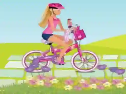 Xogo BARBIE RIDES A BIKE en liña