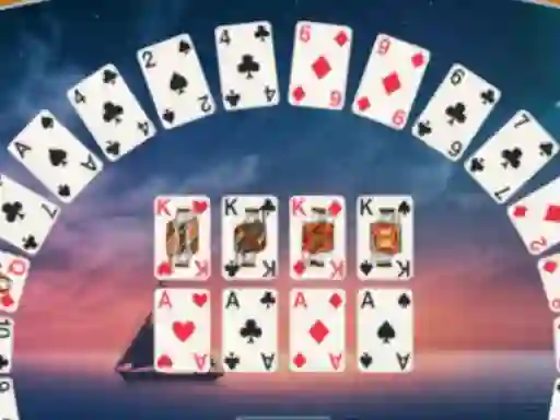 Xogo Crescent Solitaire en liña