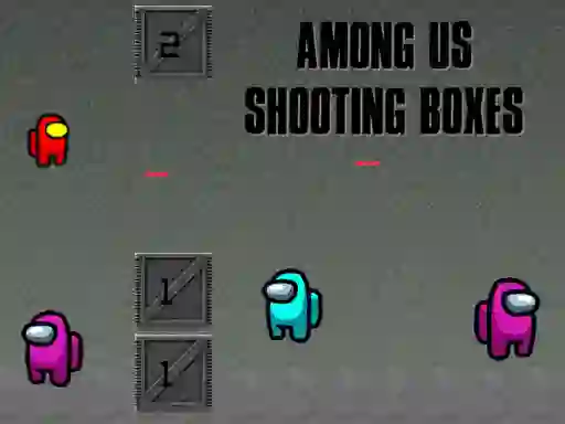 Xogo Among Us Shooting Boxes en liña