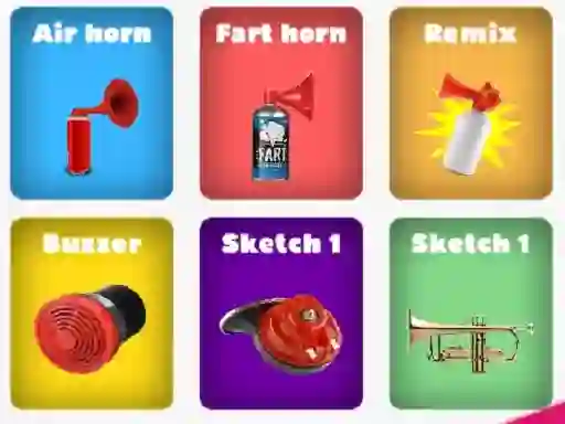 Xogo Air horn en liña