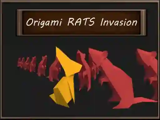 Xogo Origami Rats Invasion en liña