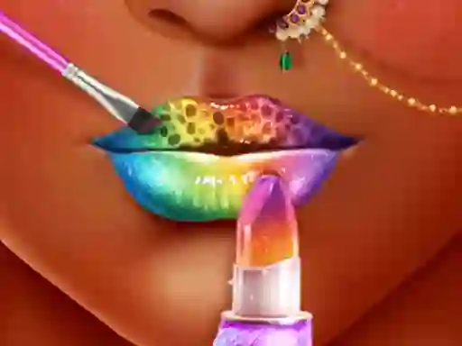 Xogo Princess Lip Art Salon en liña