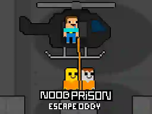 Xogo Noob Prison Escape Obby en liña