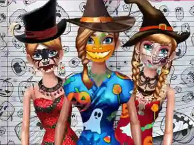 Xogo Halloween Doll Creator en liña