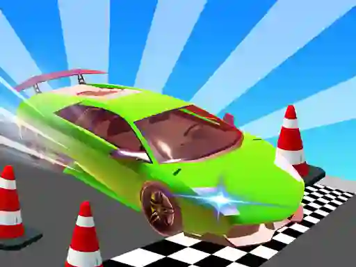 Xogo Car Stunt Races Mega Ramps en liña