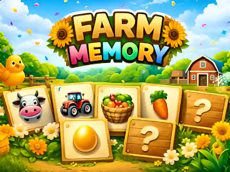 Xogo Farm Memory en liña