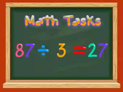Xogo Math Tasks True or False en liña