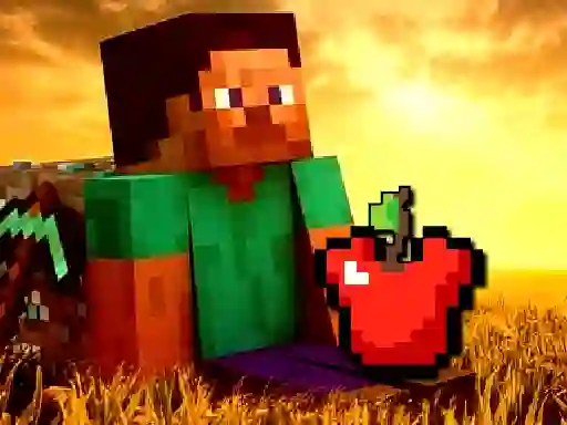 Xogo Mineblox Apple Shooter en liña