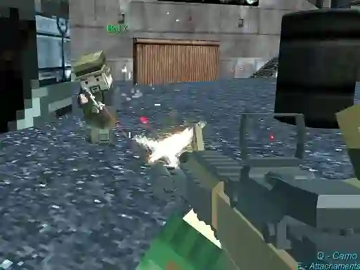 Xogo Pixel Gungame Arena Prison Multiplayer en liña