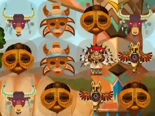 Xogo Totem Match 3 en liña