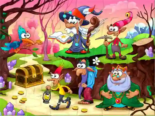 Xogo Fantasy Jigsaw Deluxe en liña