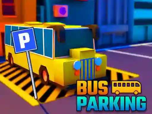 Xogo Bus Parking City 3d en liña