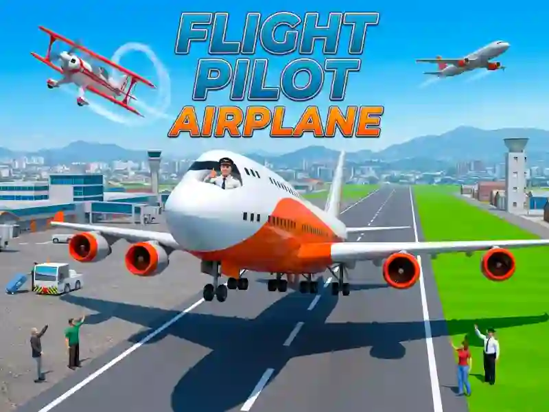 Xogo Flight Pilot Airplane en liña