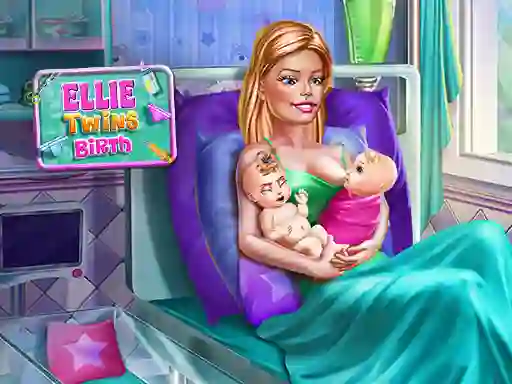 Xogo Ellie Twins Birth en liña