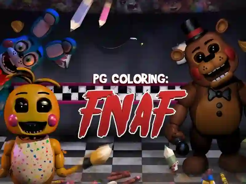 Xogo PG Coloring: FNAF en liña