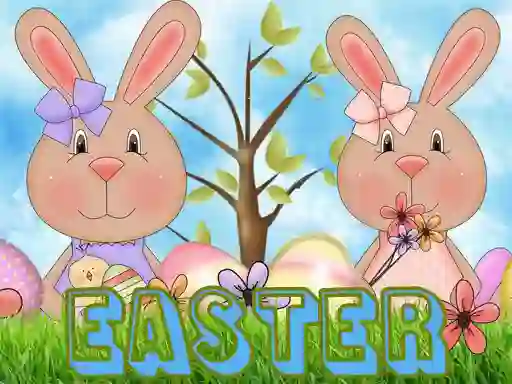 Xogo Easter Puzzle en liña