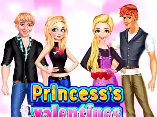 Xogo Princess Valentines Day Party en liña