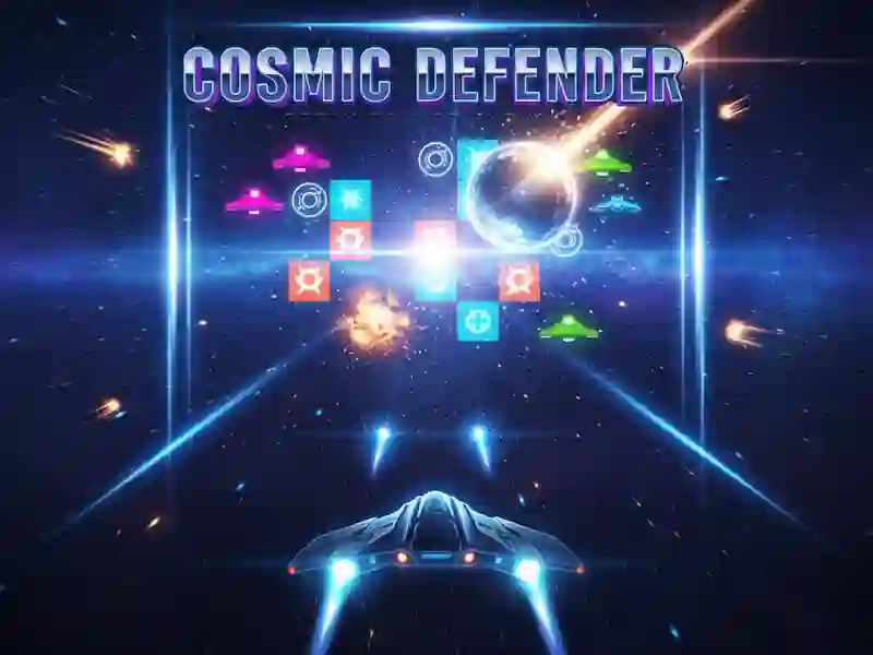 Xogo Cosmic Defender en liña