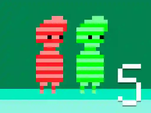 Xogo Red And Green 5 en liña