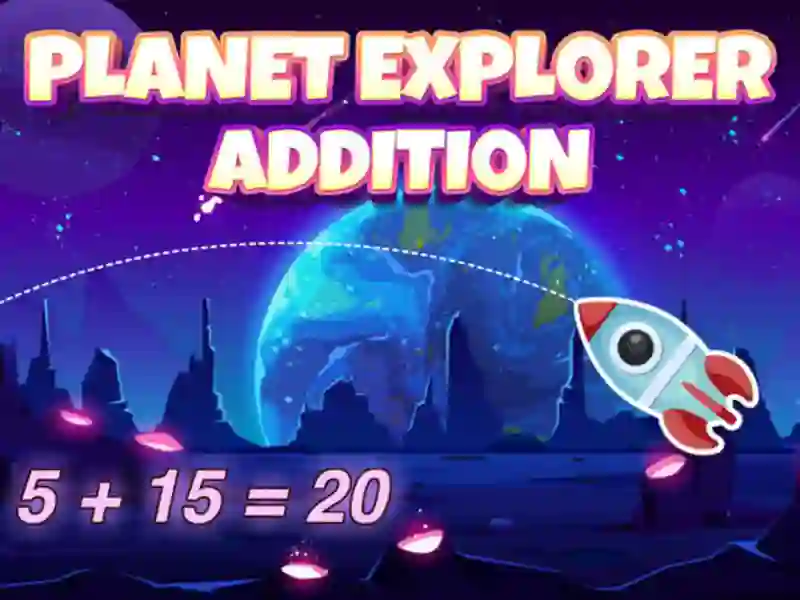 Xogo Planet explorer addition en liña