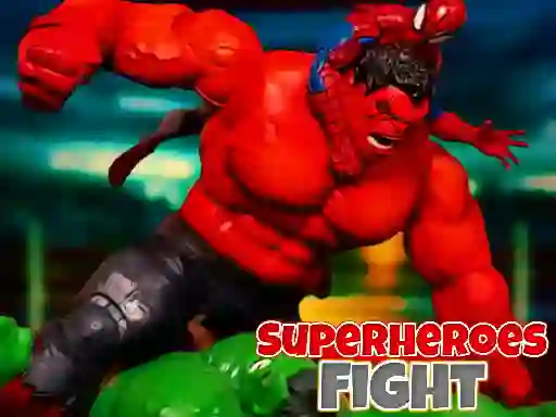 Xogo Superheroes Fight en liña