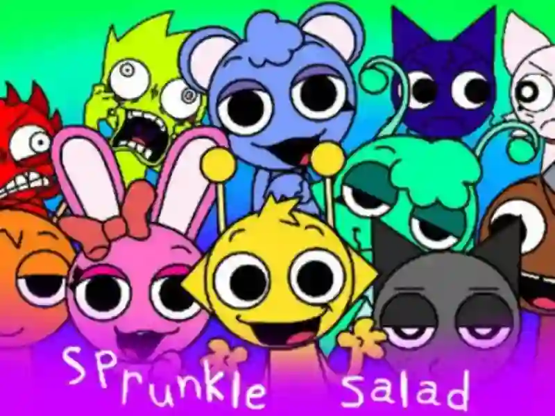 Xogo Sprunkle Salad en liña