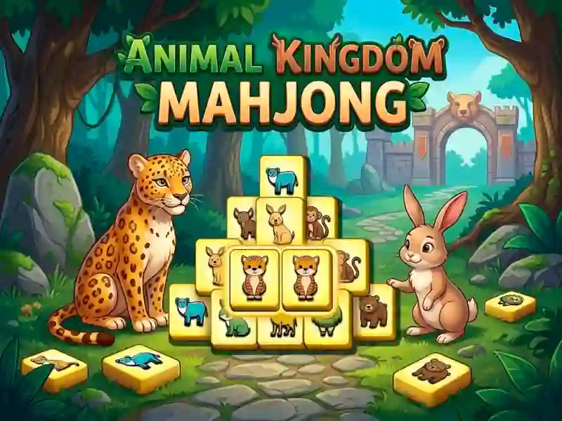 Xogo Animal Kingdom Mahjong en liña