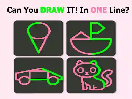 Xogo Brain Test: One Line Draw Puzzle en liña