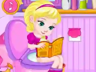 Xogo Potty Train Baby Elsa en liña