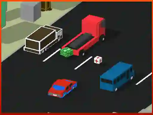 Xogo Blocky Traffic Racer en liña