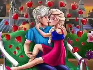 Xogo Ice Queen Romantic Date en liña