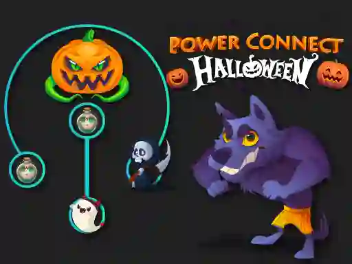 Xogo Power Connect Halloween en liña