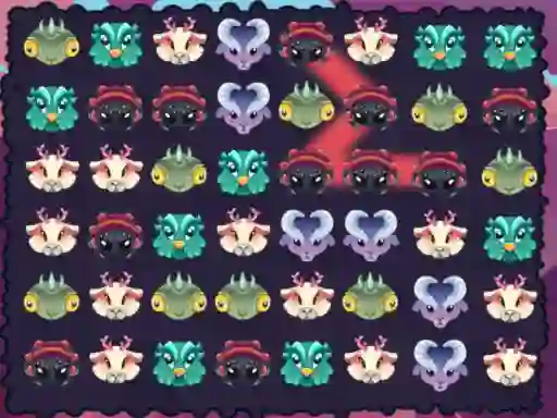 Xogo Monster Matching en liña