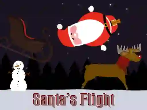 Xogo Santa's Flight en liña