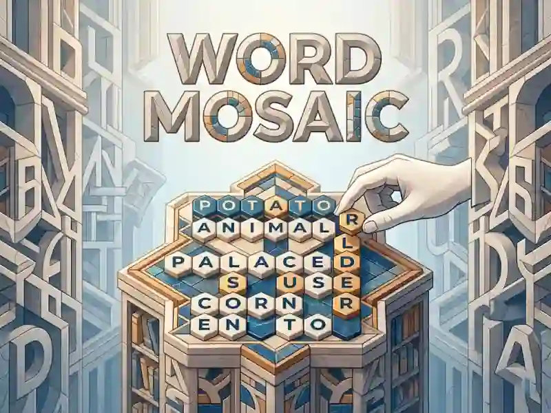 Xogo Word Mosaic en liña