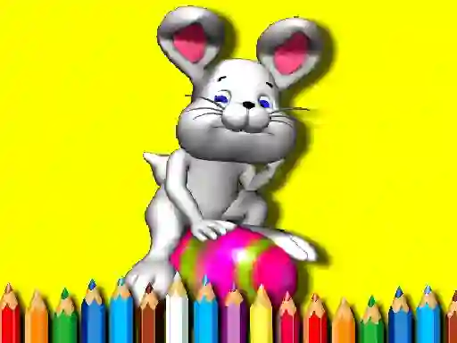 Xogo Back To School: Easter Coloring Book en liña