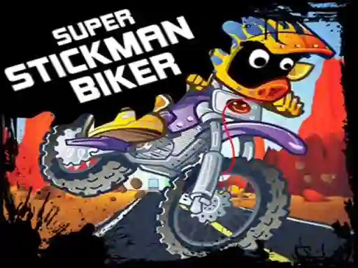 Xogo Super Stickman Biker en liña
